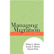 Managing Migration The Promise of Cooperation by Martin, Philip L.; Martin, Susan F.; Weil, Patrick, 9780739113400