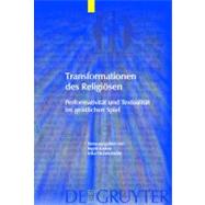 Transformationen Des Religiosen by Kasten, Ingrid, 9783110193404