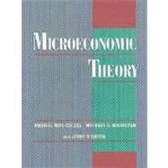 Microeconomic Theory by Mas-Colell, Andreu; Whinston, Michael D.; Green, Jerry R., 9780195073409
