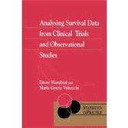 Analysing Survival Data from Clinical Trials and Observational Studies by Marubini, Ettore; Valsecchi, Maria Grazia, 9780470093412