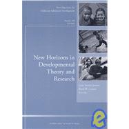 New Horizons in Developmental Theory and Research No. 109 : New Directions for Child and Adolescent Development by Jensen, Lene Arnett; Larson, Reed W., 9780787983413