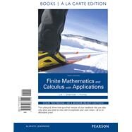 Finite Mathematics and Calculus with Applications Books a la carte Edition by Lial, Margaret L.; Greenwell, Raymond N.; Ritchey, Nathan P., 9780133863420