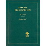 Hornbook on Natural Resources Law by Laitos, Jan G., 9780314263421