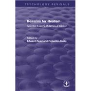Reasons for Realism by Reed, Edward; Jones, Rebecca, 9780367423421