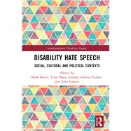 Disability Hate Speech by Sherry, Mark; Olsen, Terje; Vedeler, Janikke Solstad; Eriksen, John, 9780367193423