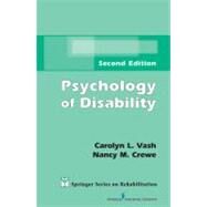 Psychology of Disability by Vash, Carolyn L., 9780826133427