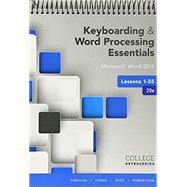 Bundle: Keyboarding and Word Processing Essentials Lessons 1-55: Microsoft Word 2016, 20th edition + Keyboarding in SAM 365 & 2016 with MindTap Reader, 55 Lessons, 1 term (6 months), Printed Access Card by Vanhuss, Susie; Forde, Connie; Woo, Donna; Robertson, Vicki, 9781337213431