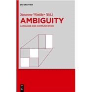 Ambiguity by Winkler, Susanne, 9783110403435