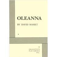 Oleanna - Acting Edition by David Mamet, 9780822213437