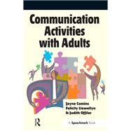 Communication Activities With Adults by Comins, Jayne; Llewellyn, Felicity; Offiler, Judith, 9780863883439