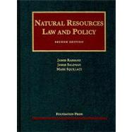 Natural Resources Law and Policy by Rasband, James, 9781599413440