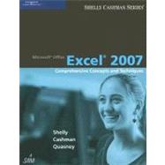 Microsoft Office Excel 2007 : Comprehensive Concepts and Techniques by Shelly, Gary B.; Cashman, Thomas J.; Quasney, Jeffrey J., 9781418843441
