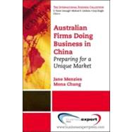Doing Business in China by Menzies, Jane; Chung, Mona; Orr, Stuart, 9781606493441