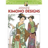 Creative Haven Japanese Kimono Designs Coloring Book by Sun, Ming-Ju, 9780486493442