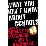 What You Don't Know about Schools by Kincheloe, Joe; Steinberg, Shirley, 9781403963444
