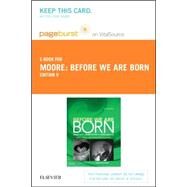 Before We Are Born Pageburst E-book on Vitalsource Retail Access Card by Moore, Keith L.; Persaud, T. V. N.; Torchia, Mark G., 9780323313445