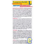 Instant Language Phrase Cards Norwegian by Langenscheidt, 9780887293450