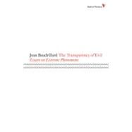 Transparency Of Evil Rad Thk Pa by Baudrillard,Jean, 9781844673452