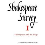 Shakespeare Survey by Edited by Allardyce Nicoll, 9780521523455