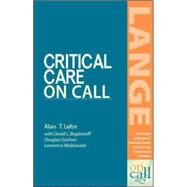 Critical Care on Call by Lefor, Alan, 9780071373456
