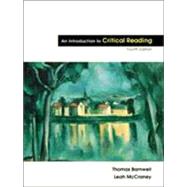 Introduction to Critical Reading Text by Barnwell, Thomas; McCraney, Leah, 9780155073456