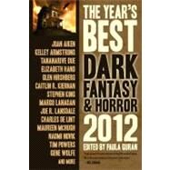 The Year's Best Dark Fantasy & Horror 2012 by Guran, Paula, 9781607013457