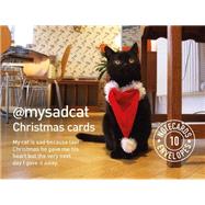 @mysadcat Christmas Cards 10 cards and envelopes by Cox, Tom, 9781909823457