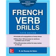 French Verb Drills, Fifth Edition by de Roussy de Sales, R., 9781259863462