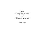 Works of Thomas Manton by Manton, Thomas, 9781589603462