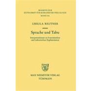 Sprache Und Tabu by Reutner, Ursula, 9783484523463