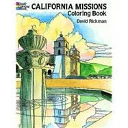 California Missions Coloring Book by Rickman, David, 9780486273464