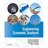 Engineering Economic Analysis,Newnan, Don,9780190063467