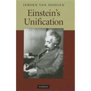 Einstein's Unification by Jeroen van Dongen, 9780521883467
