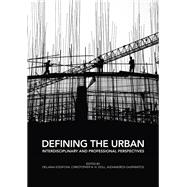 Defining the Urban by Author, 9781317153474