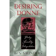 Desiring Donne by Saunders, Ben, 9780674023475