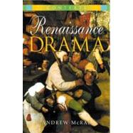 Renaissance Drama by McRae, Andrew, 9780340763476
