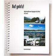 Auf geht's! Beginning German Language and Culture, 3rd edition textbook by Live Oak Multimedia, 9781886553477