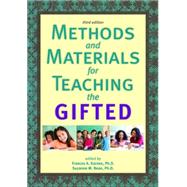 Methods And Materials For Teaching The Gifted by Karnes, Frances A.; Bean, Suzanne M., 9781593633479