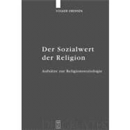 Der Sozialwert der Religion by Drehsen, Volker, 9783110203479