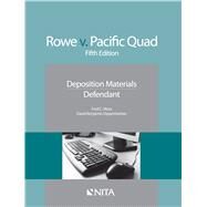 Rowe V. Pacific Quad by Moss, Frederick C.; Oppenheimer, David B., 9781601563484