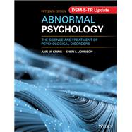 Abnormal Psychology, DSM-5-TR update by Kring, Ann;Johnson, Sheri, 9781119933489