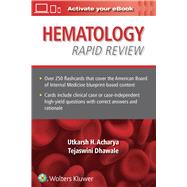 Hematology Rapid Review Flash Cards by Acharya, Utkarsh H.; Dhawale, Tejaswini More, 9781975153489