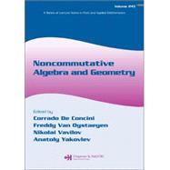 Noncommutative Algebra And Geometry by De Concini; Corrado, 9780824723491