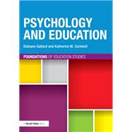 Psychology and Education by Gallard; Diahann, 9781138783492