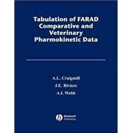 Tabulation of FARAD Comparative and Veterinary Pharmacokinetic Data by Craigmill, Arthur L.; Riviere, Jim E.; Webb, Alistair I., 9780813813493