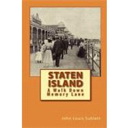 Staten Island by Sublett, John Louis, 9781440443503