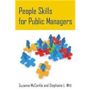 People Skills for Public Managers by Mccorkle; Suzanne, 9780765643506