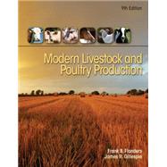 Modern Livestock & Poultry Production, 9th, Student Edition by Flanders, Frank; Gillespie, James, 9781133283508