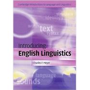 Introducing English Linguistics by Charles F. Meyer, 9780521833509