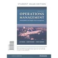 Operations Management  Sustainability and Supply Chain Management by Heizer, Jay; Render, Barry; Munson, Chuck, 9780134163512